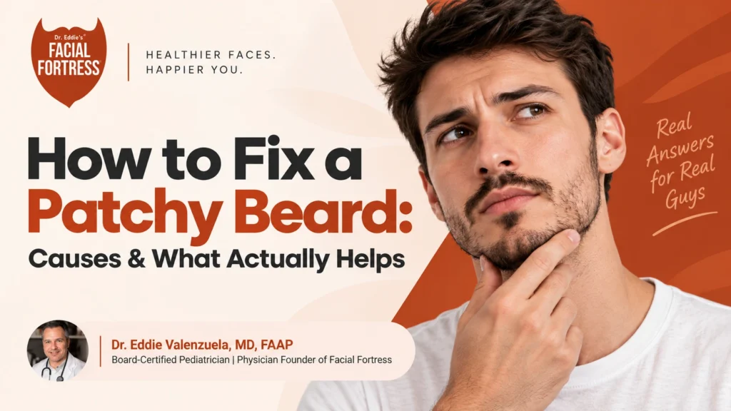 How to fix a patchy beard: causes and what actually helps.
