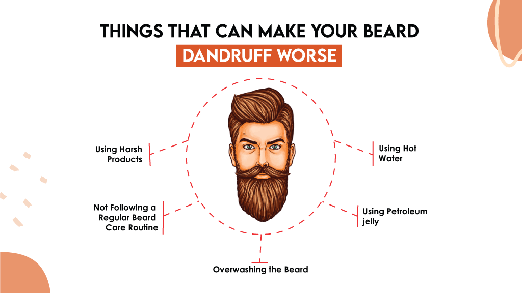 Things That Can Make Your Beard Dandruff Worse
