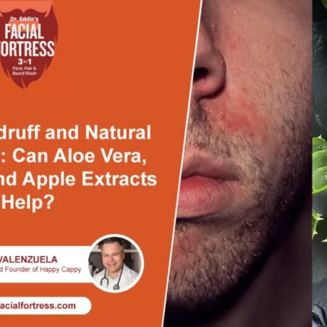 Beard Flakes? See If Aloe, Licorice & Apple Extracts Help