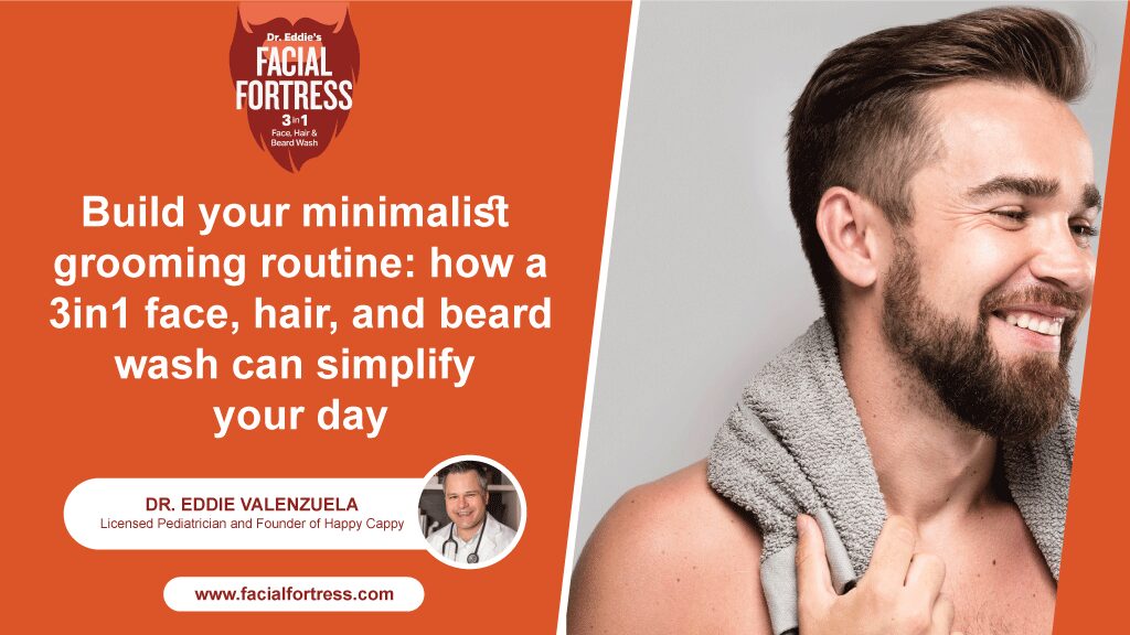 Build Your Minimalist Grooming Routine: How A 3‑In‑1 Face, Hair, And Beard Wash Can Simplify Your Day
