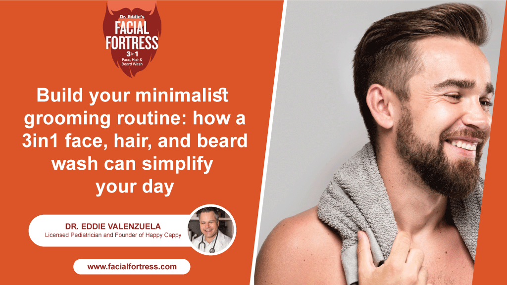 Build Your Minimalist Grooming Routine: How A 3‑In‑1 Face, Hair, And Beard Wash Can Simplify Your Day