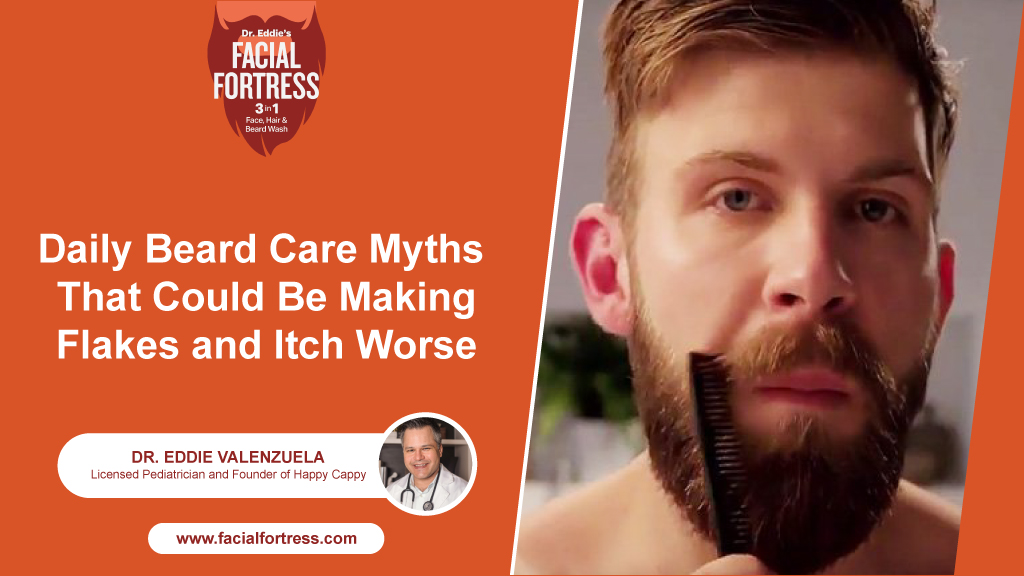 Struggling with flakes in beard or dry skin under beard? Learn what causes beard dandruff, beard skin irritation, and how to stop beard itch effectively.