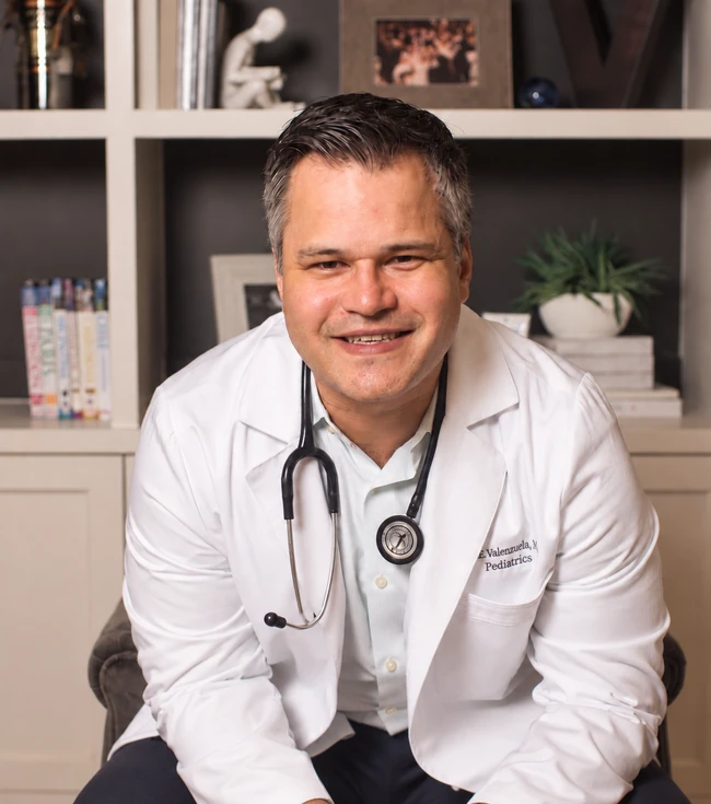 Dr. Eddie Valenzuela, MD, FAAP, physician founder of Facial Fortress
