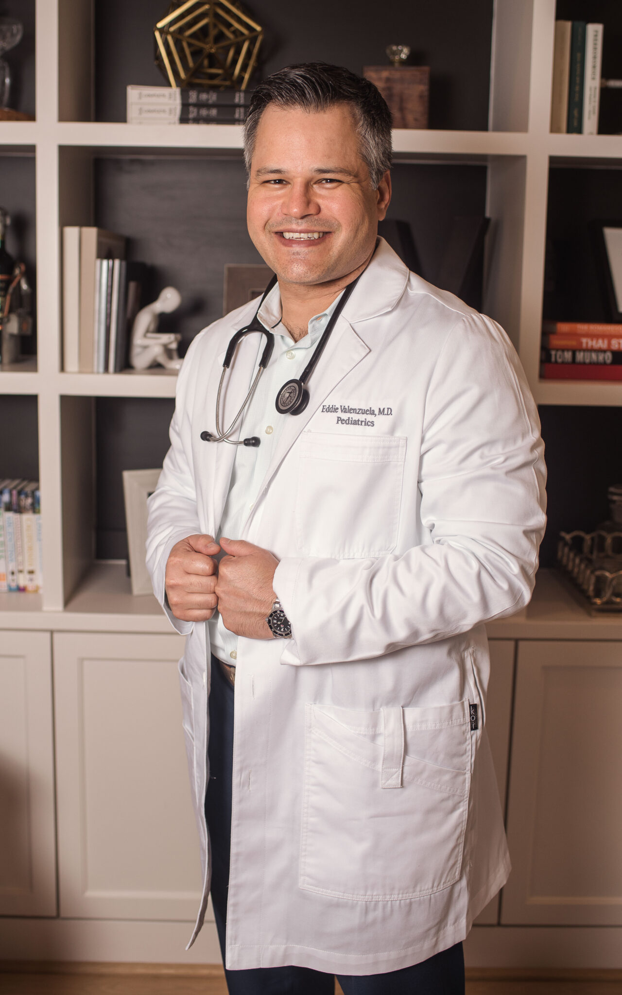 Dr. Eddie Valenzuela, MD, FAAP, physician founder of Facial Fortress
