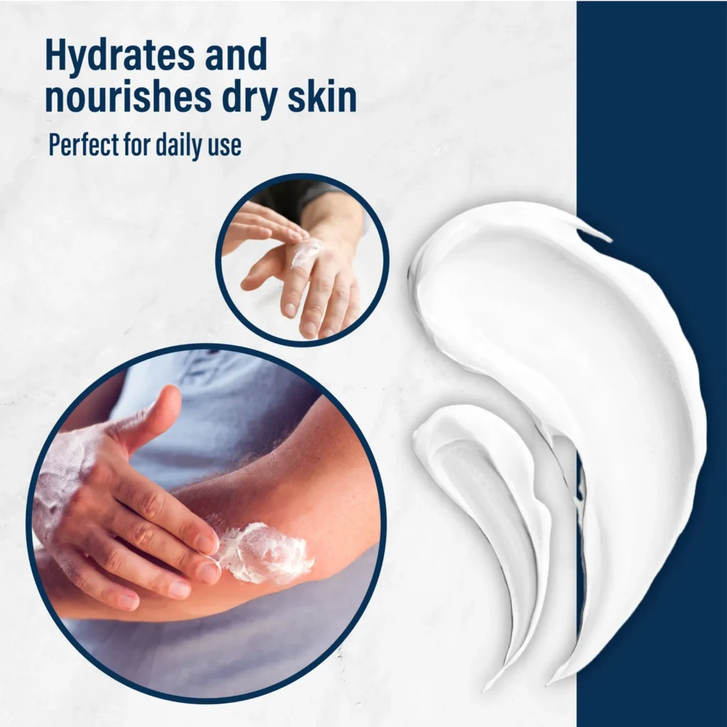 Dermal Defense cream texture and application detail
