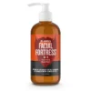 Facial Fortress medicated 3-in-1 face hair and beard wash, 8 fl oz bottle