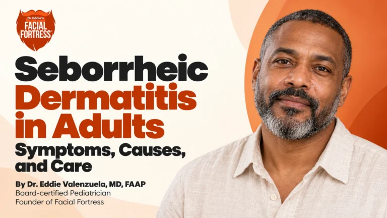Seborrheic Dermatitis in Adults: Symptoms, Causes, and Care — Facial Fortress guide by Dr. Eddie Valenzuela